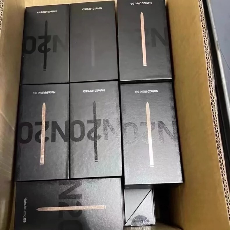 Samsung Galaxy Note20 Ultra 5G SM-N986U1 (USA unlocked) 6.9" 108MP Android phone Storage 128GB 12GB RAM Model Number SM-N986B, SM-N986B/DS colors Mystic Bronze