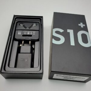 Samsung Galaxy S10+ Plus G975U G975F Snapdragon8 128GB 6.4" NFC 4G LTE Android Colors black Model Number G975U