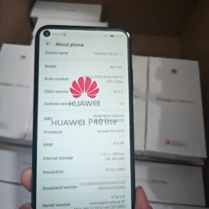 Huawei P40 lite 8GB+128GB (Unlocked) 4G Dual SIM Google Android global phone Color Black - Image 2