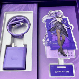 OnePlus Ace3  PJE110 Keqing 16+512G Genshin Impact Limited Edition Purple Google Package Only the phone comes with a charger - Image 3