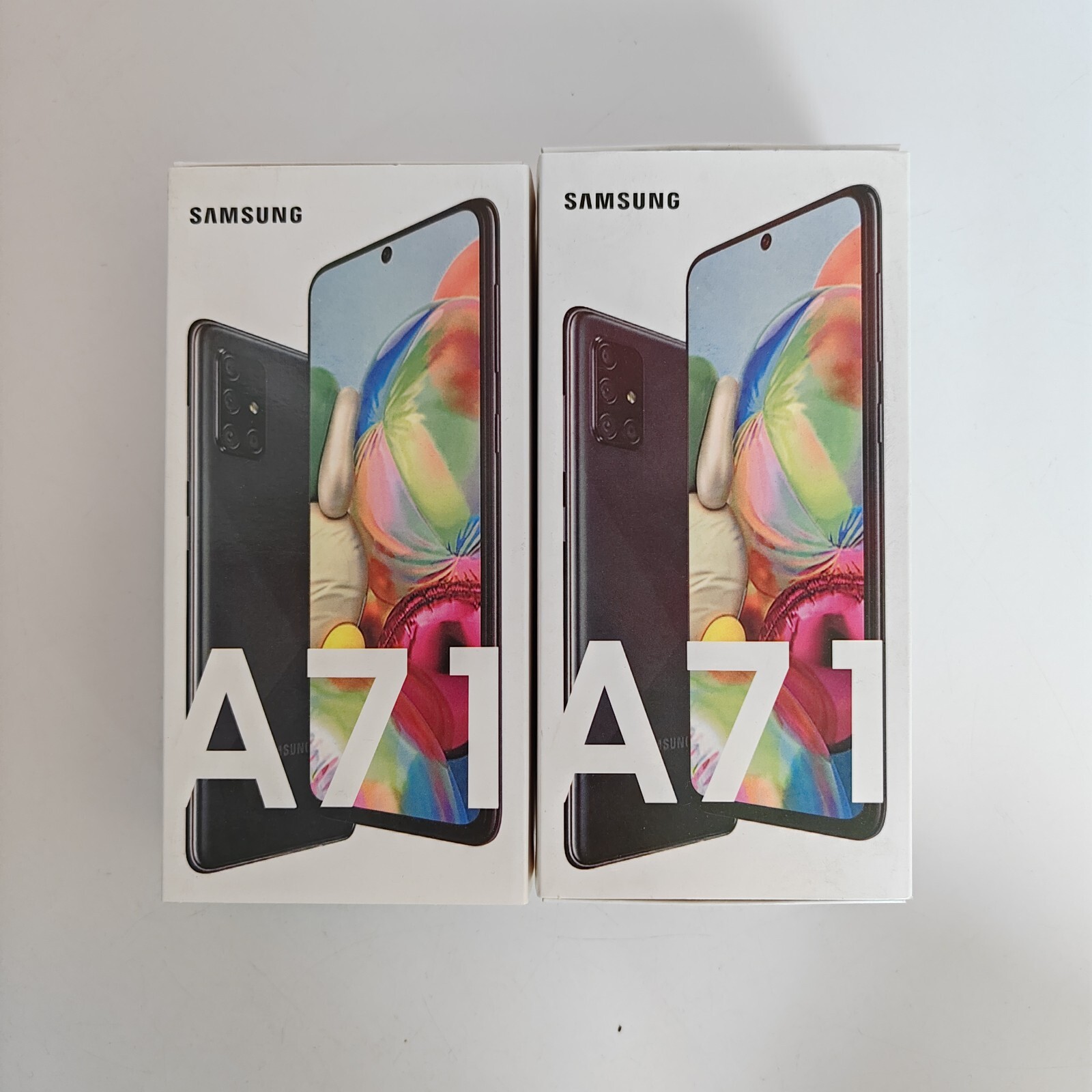 Samsung Galaxy A71 SM-A715F/DSN (Global) 128GB Unlocked, 64MP 6.7" sealed Storage 128GB binding only phone