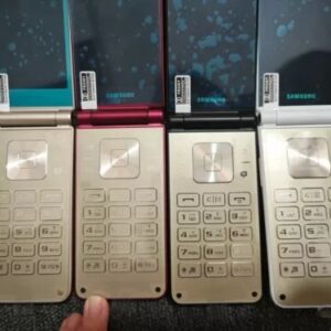 Samsung Galaxy Folder SM-G1600 3.8in 8MP Clamshell mobile phone colors red - Image 4