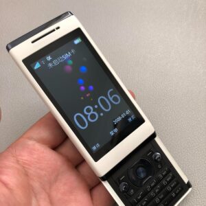 Sony Ericsson Aino U10 WIFI GPS Bluetooth 8.1MP Slider Cellphone Color Black - Image 8