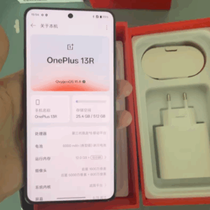 OnePlus 13R 6.78" Android 15 16GB+512GB Google Unlocked Original Global Version Color Black storage 12GB+256GB