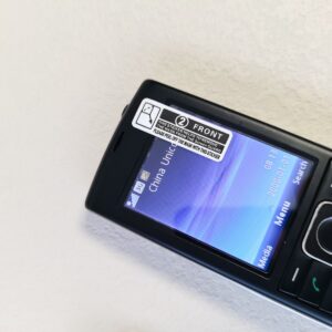 Sony Ericsson Cedar J108i Black Unlocked 3G Bluetooth FM Cellular Phone 280 MB