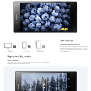 Original Unlocked Sony Xperia Z5 Premium E6853 4G LTE Single SIM 3GB RAM 32GB