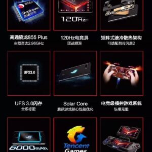 Asus ROG Phone II ZS660KL 6.59" 48MP Android 10 12+1TB Google free shipping Storages 8+128GB - Image 4