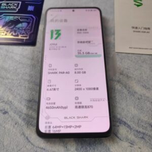 Xiaomi Black Shark 5 256GB 12GB RAM Android SHARK PAR-A0 Gaming Phone storage 128GB12GB RAM - Image 4