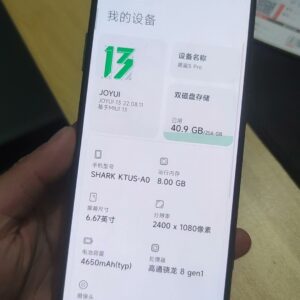 Xiaomi Black Shark 5 Pro 8＋256GB 12＋256GB Unlocked 5G Game phone Test GOOD Storage 8+256GB Color Color random - Image 2