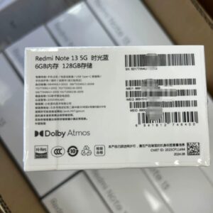 New Xiaomi Redmi Note 13 6.67" 108MP  12+256GB ultra-thin 5G Storage 8+128GB Colors Color please note