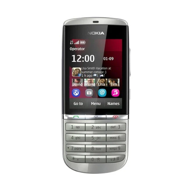 Nokia Asha 300 Touch & Type 3G Unlocked Classic Feature Phone - Image 5