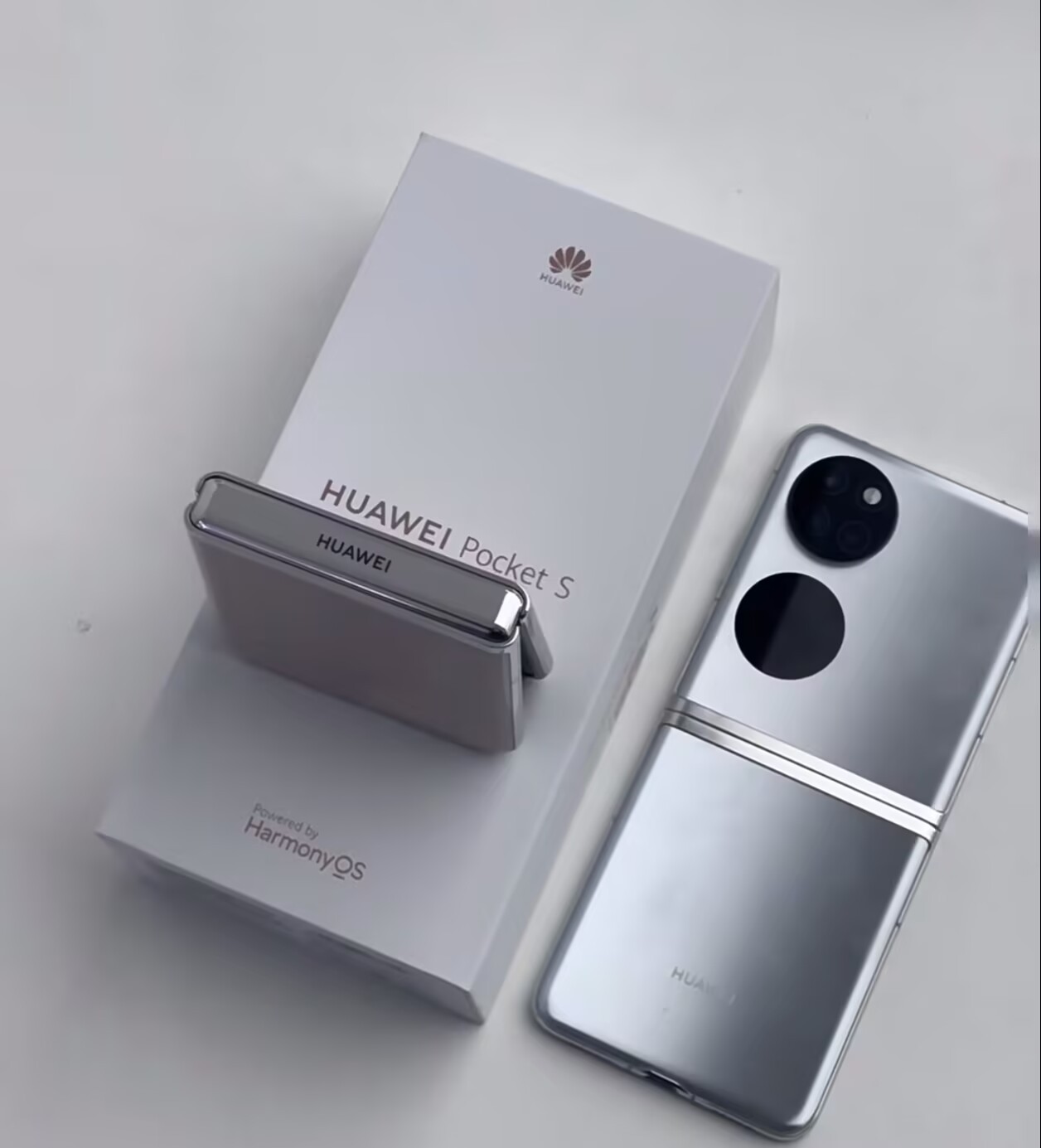 Huawei Pocket S Foldable OLED HarmonyOS 8+512GB Google Unloxked 5G Storage 12+512GB