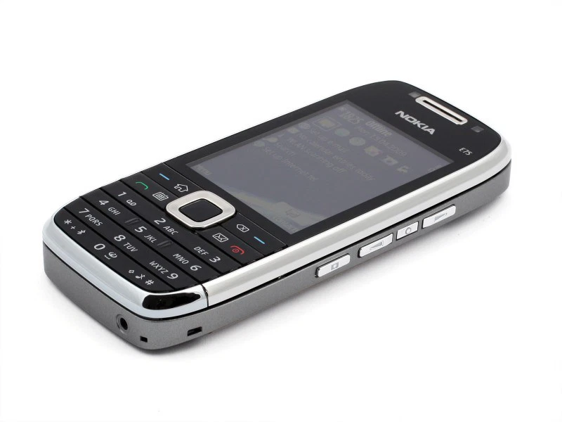 Nokia E75 Unlocked 3G GSM WiFi GPS QWERTY Side Slider Mobile Phone