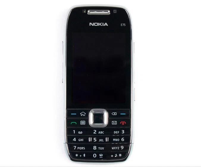 Nokia E75 Unlocked 3G GSM WiFi GPS QWERTY Side Slider Mobile Phone - Image 2