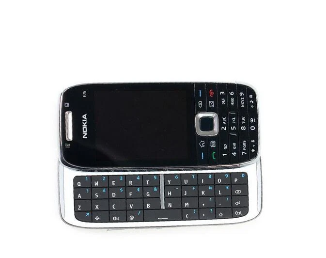 Nokia E75 Unlocked 3G GSM WiFi GPS QWERTY Side Slider Mobile Phone - Image 5