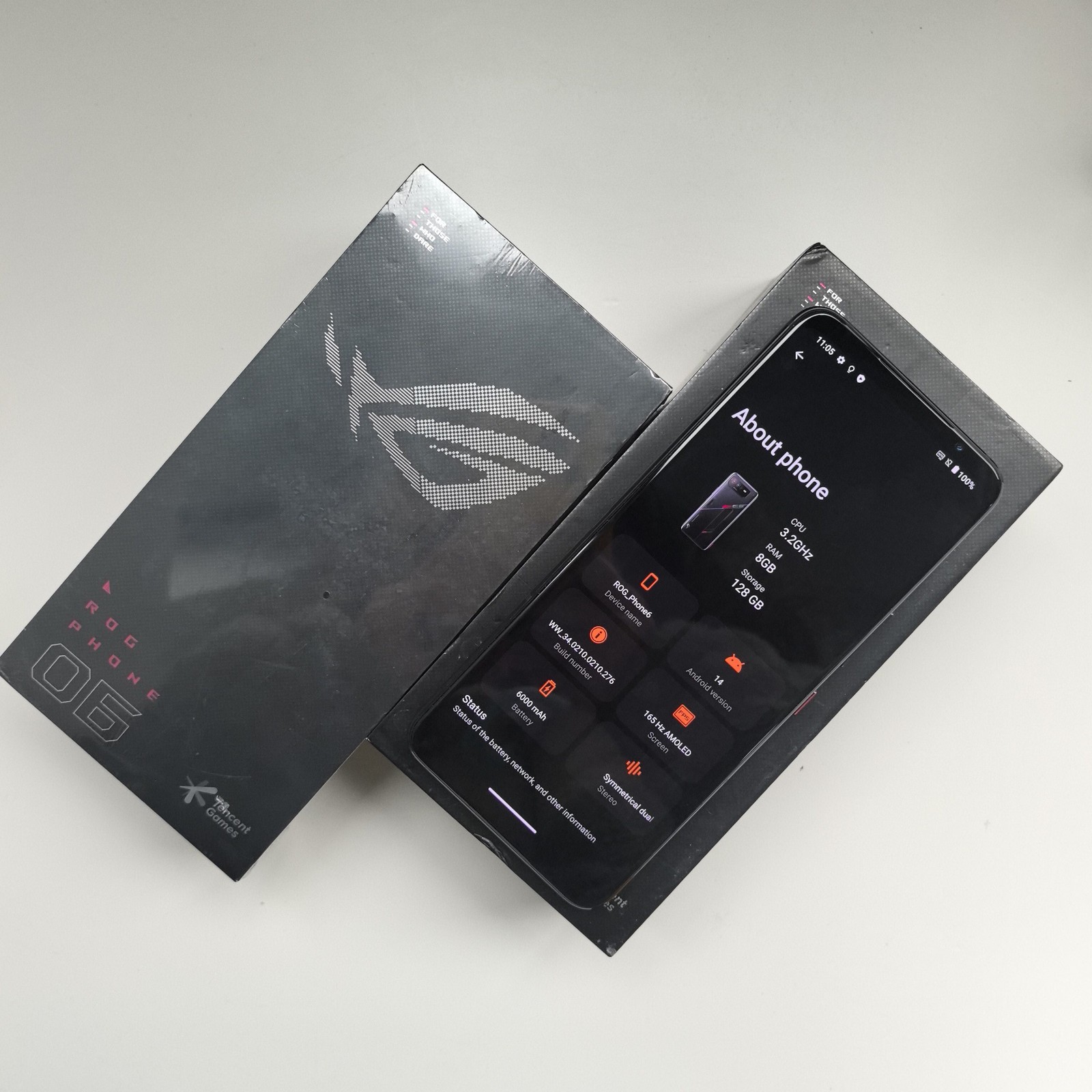 Asus ROG Phone 6 16+512GB Unlocked 5G GAME PHONE Google play Global Color Black Storage Capacity 512GB 16GB RAM - Image 9