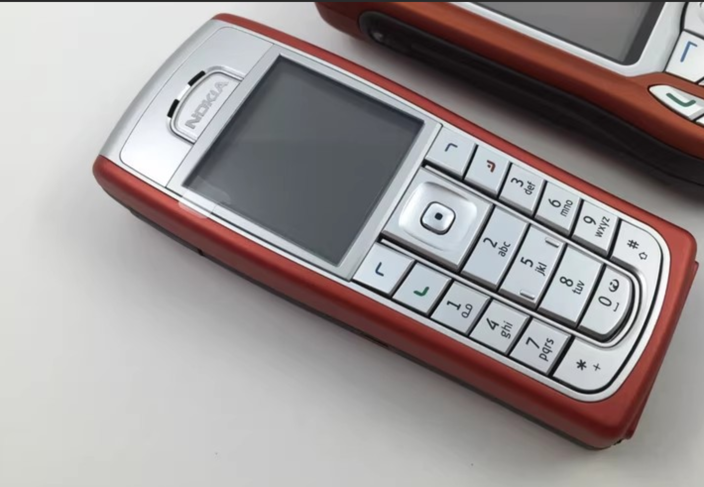 Nokia 6230i - (Unlocked) Cellular Phone Red - Image 2