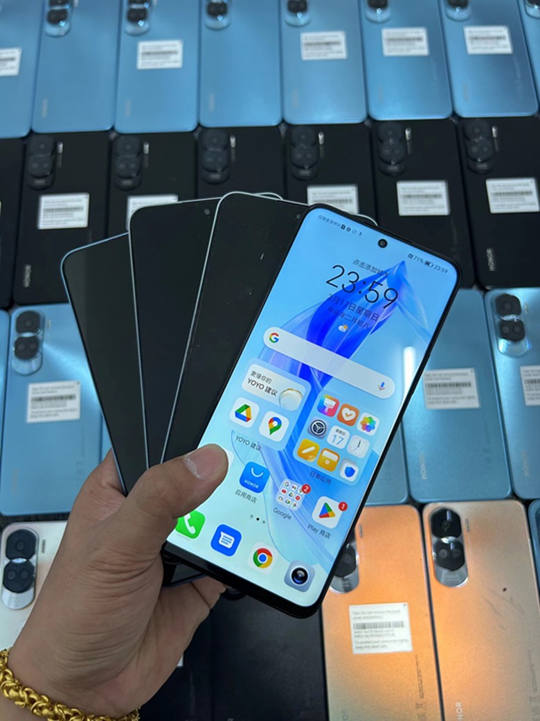 Huawei global Honor 90 Lite 5G Google Play Android13 100MP 8+256GB Smartphone Color Blue Charger Included Yes Storage Capacity 8+256GB - Image 2