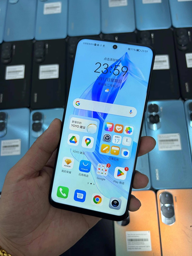 Huawei global Honor 90 Lite 5G Google Play Android13 100MP 8+256GB Smartphone Color Blue Charger Included Yes Storage Capacity 8+256GB - Image 7