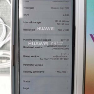 Global - Huawei Y9 Prime (2019) 128GB google Unlocked Android storage 128GB