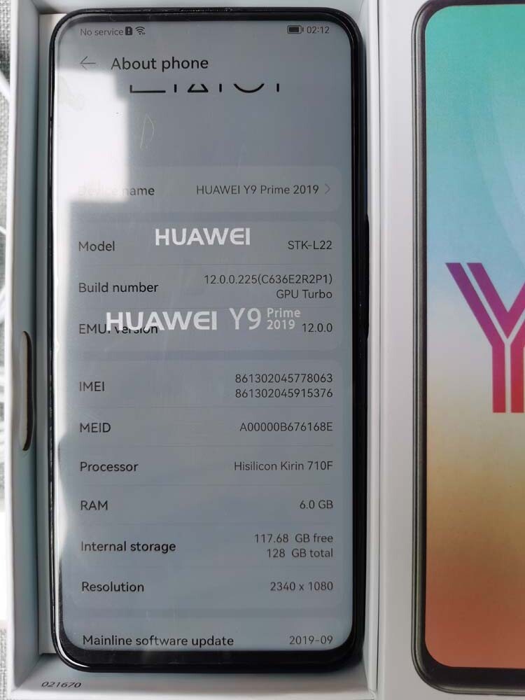 Global - Huawei Y9 Prime (2019) 128GB google Unlocked Android storage 128GB - Image 8