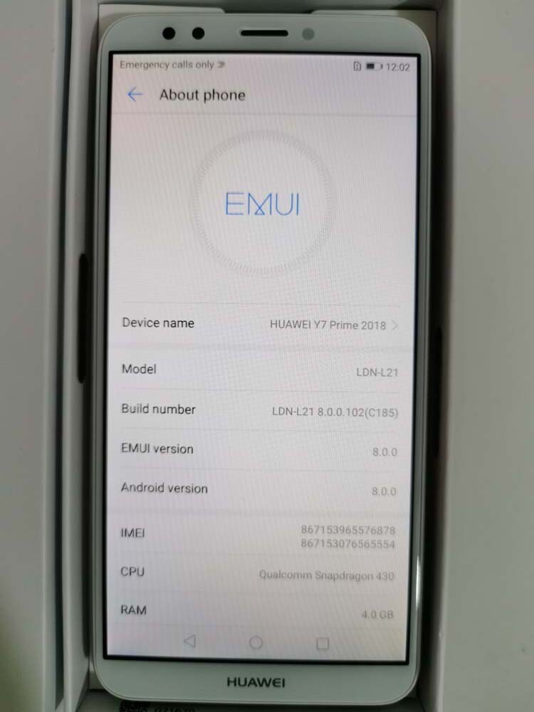 Huawei Y7 Prime (2018) Global Google Unlocked 64GB Android SmartPhone no box storage 64GB 4GB RAM colors random color - Image 6