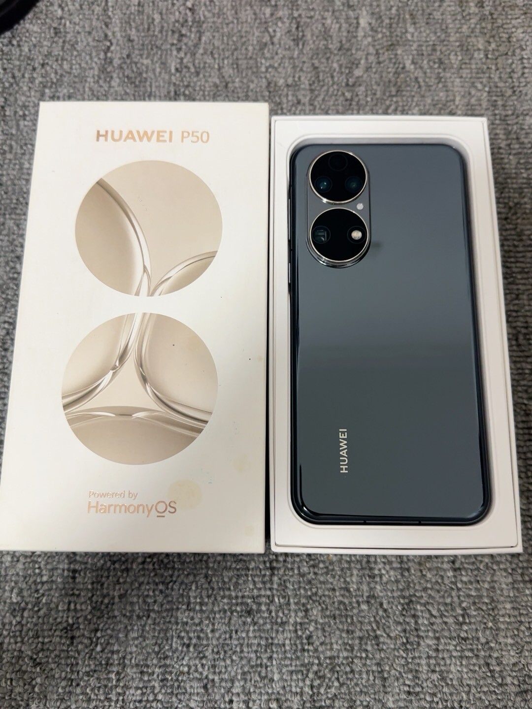 Huawei P50 6.5" 50MP 8+256GB HarmonyOS Unlocked 4G Google Play Color Gold