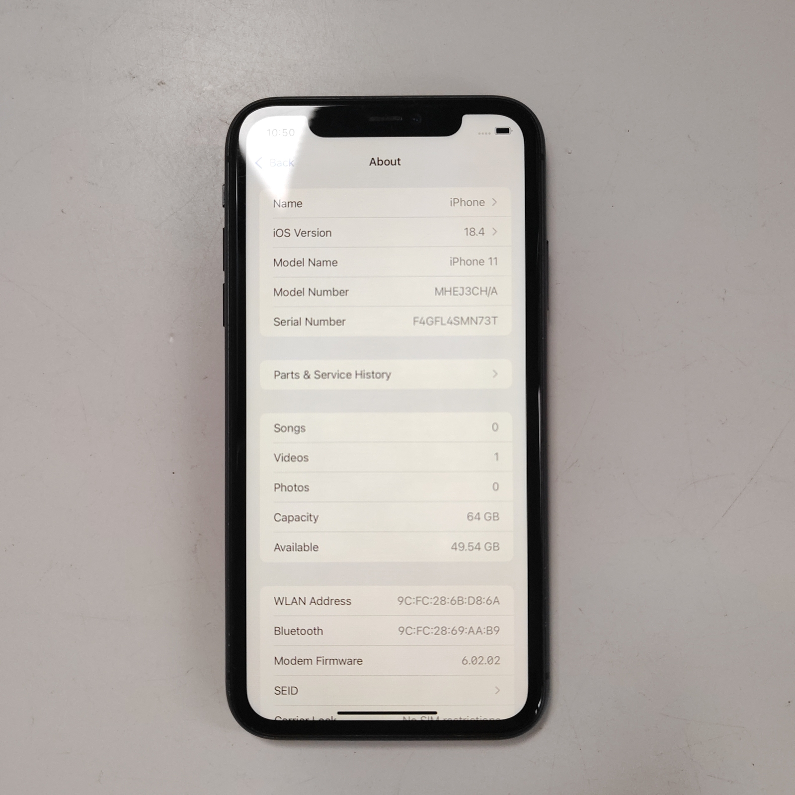 Apple iPhone 11 6.1" 12MP 64/128/256GB iOS 18 all colors with Face ID Storage 4GB+256GB Color Random color - Image 5