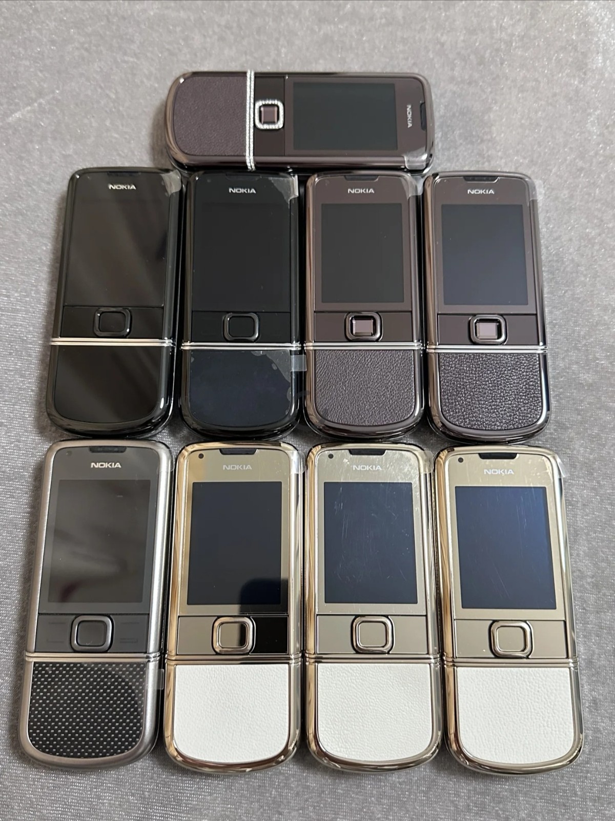 Nokia 8800 Arte 8800E unlocked 3G GSM BSliding phone Global Color Grey