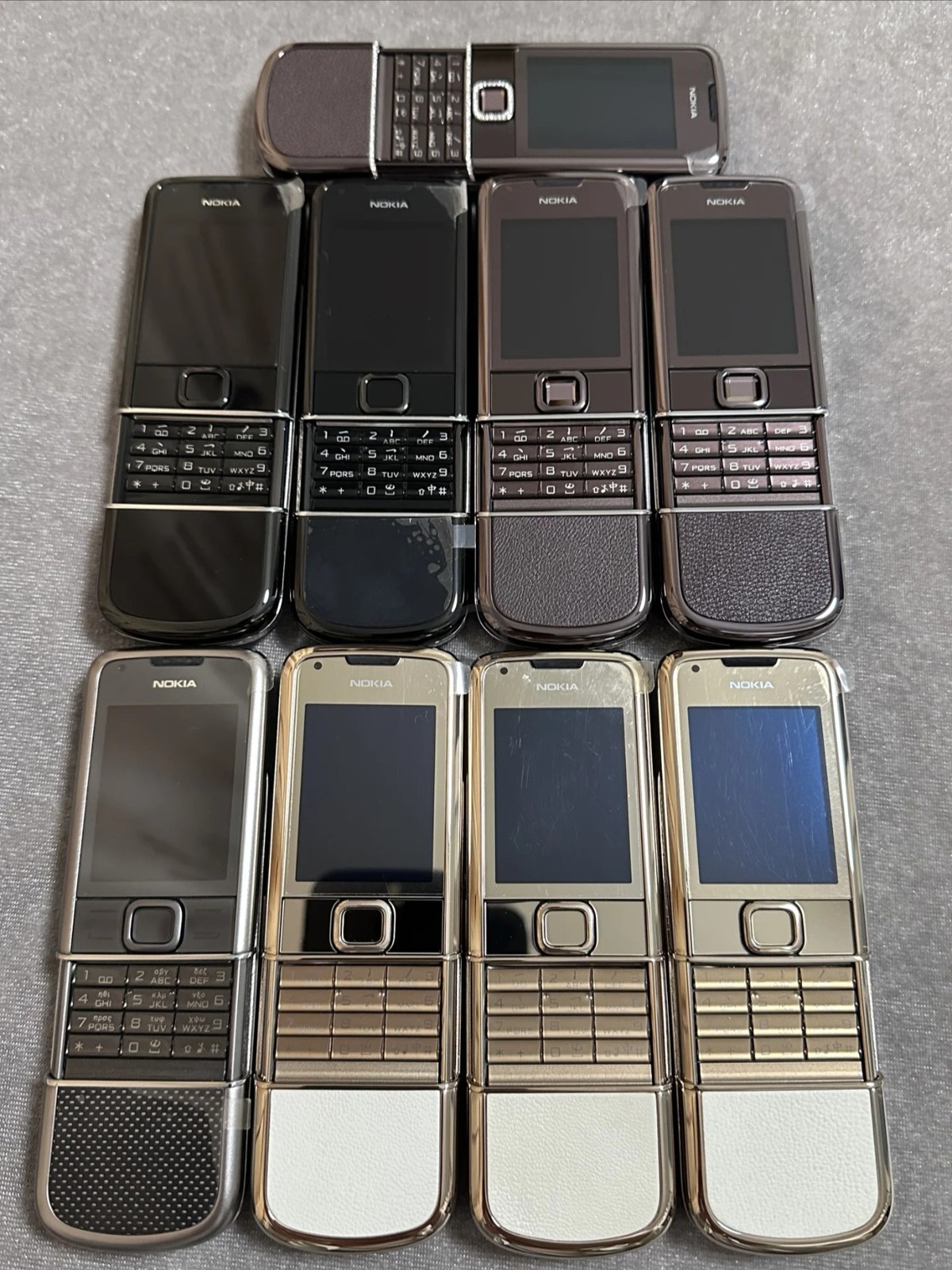 Nokia 8800 Arte 8800E unlocked 3G GSM BSliding phone Global Color Grey - Image 2