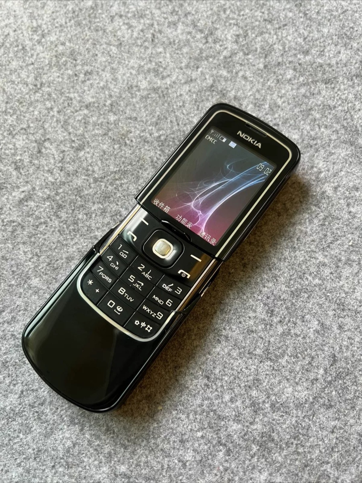 Nokia 8600 Luna unlocked 2G GSM BSliding phone Color Black - Image 5