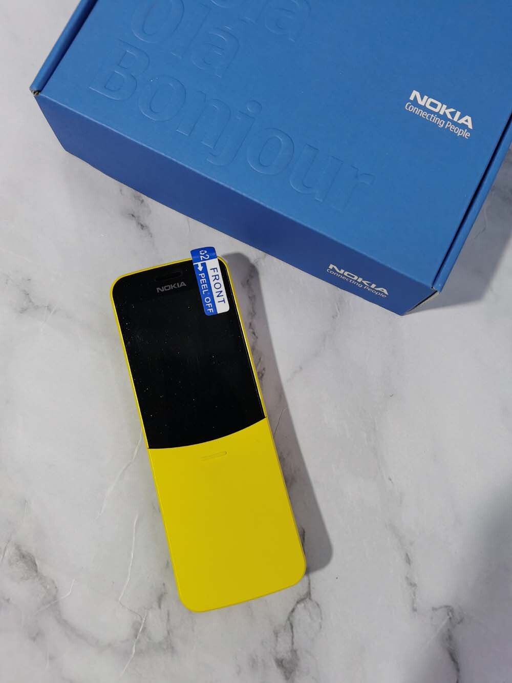 Nokia 8110 4G Unlocked 4GB Dual Sim KaiOS 2.5.1 Slide Banana Cellphone Yellow Battery 2 * Battery - Image 4