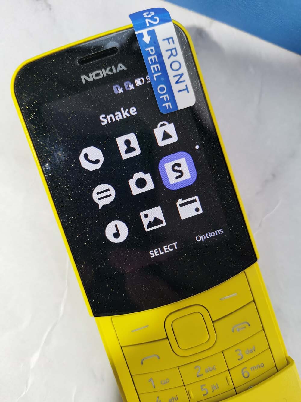 Nokia 8110 4G Unlocked 4GB Dual Sim KaiOS 2.5.1 Slide Banana Cellphone Yellow Battery 2 * Battery - Image 9