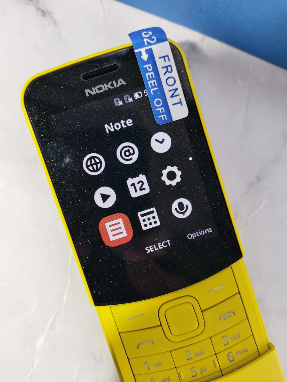Nokia 8110 4G Unlocked 4GB Dual Sim KaiOS 2.5.1 Slide Banana Cellphone Yellow Battery 2 * Battery - Image 10