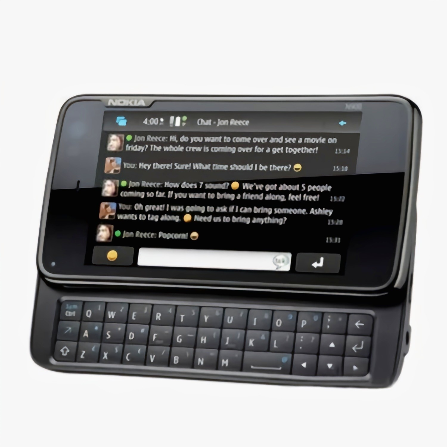 Nokia N900 Original 5MP 32GB ROM 3.5 Inch WiFi Keyboard Unlocked Mobile Phones - Image 2