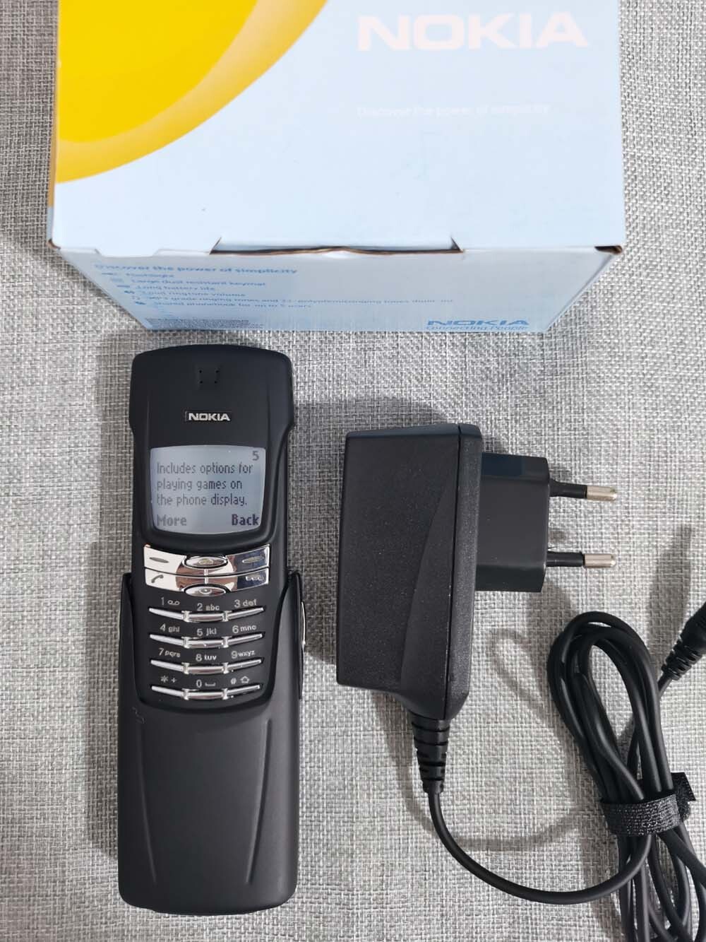 Nokia 8910 8910i Unlocked 2G GSM luxury rare Slider mobile phone for collector Model Nokia 8910 battery With one battery - Image 3