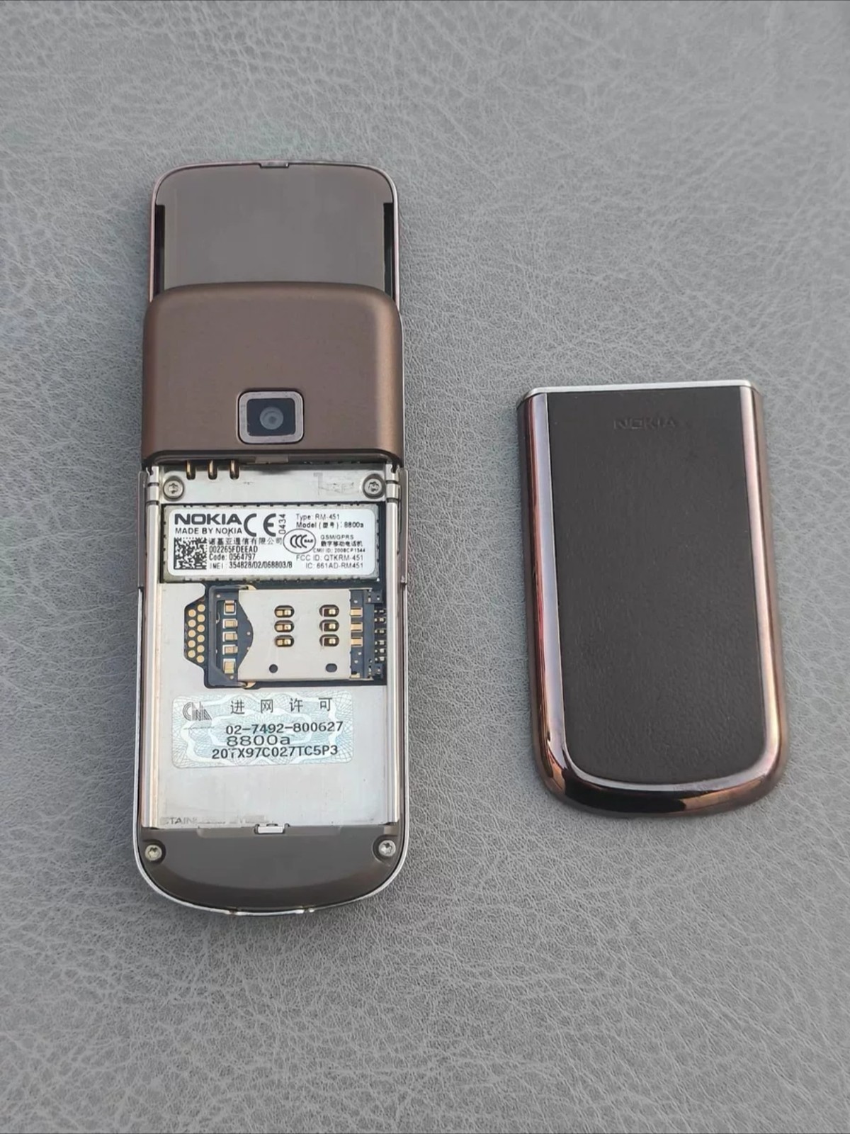 Nokia 8800 Arte unlocked GSM Bluetooth Mobile phone Color Black - Image 5