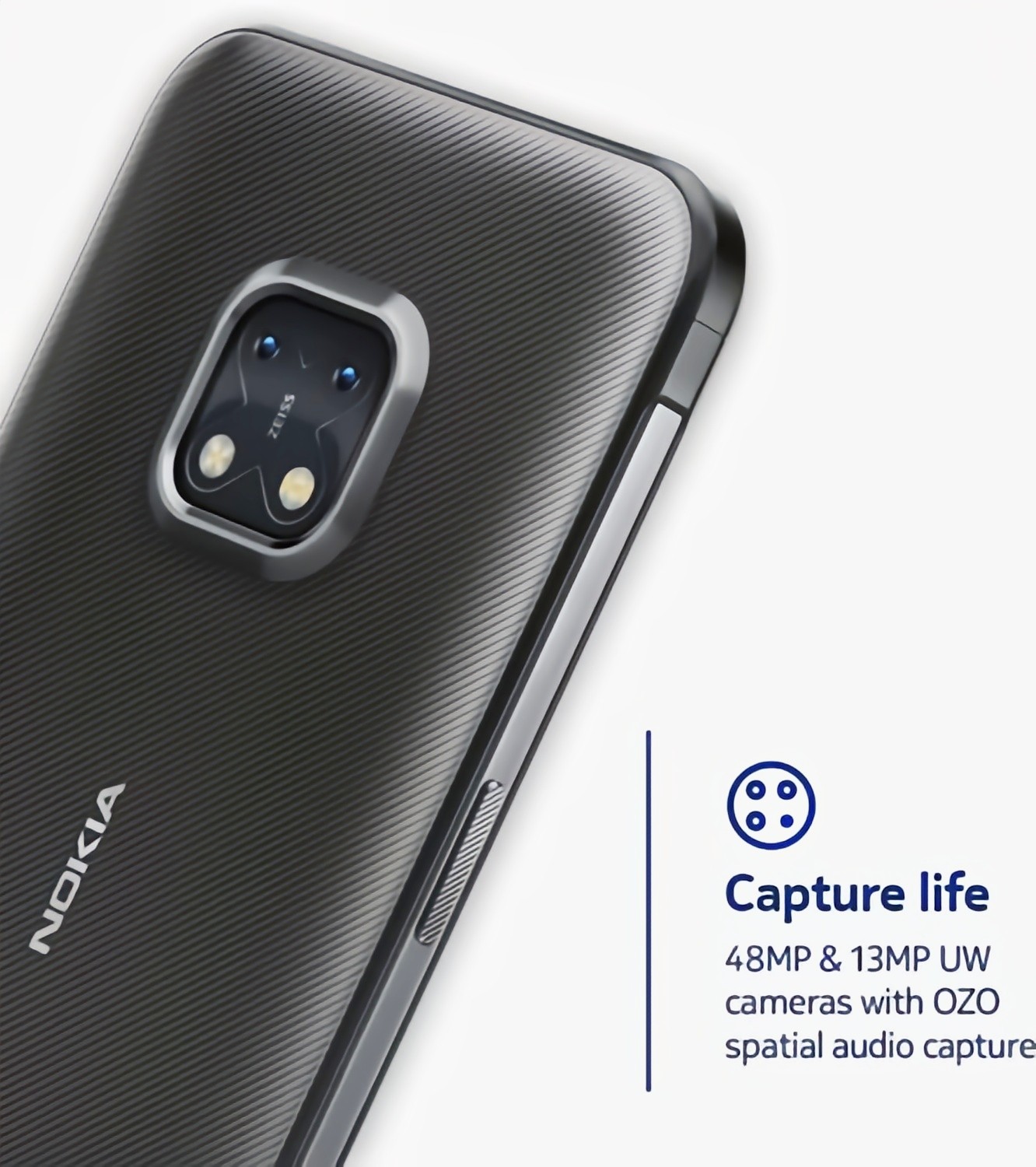 Original Nokia XR20 2-SIM 128GB Zeiss Optics 48MP WIFI Unlocked 5G Smartphone storage 128GB 6GB RAM colors Black - Image 5