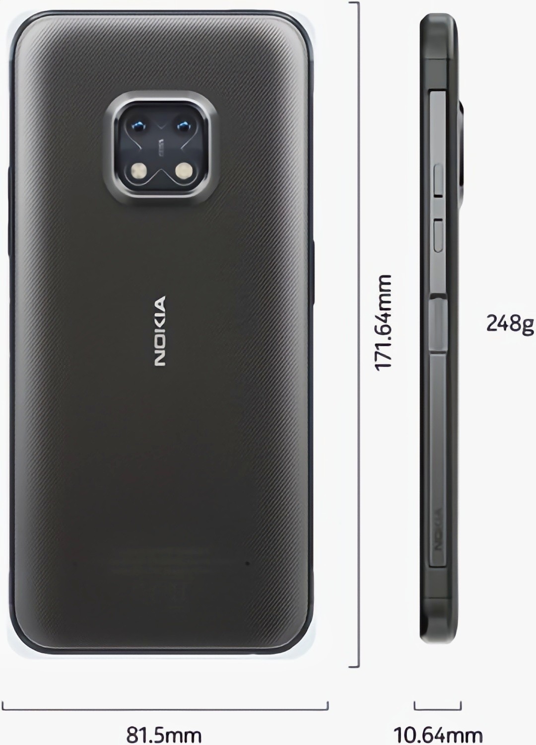 Original Nokia XR20 2-SIM 128GB Zeiss Optics 48MP WIFI Unlocked 5G Smartphone storage 128GB 6GB RAM colors Black - Image 6