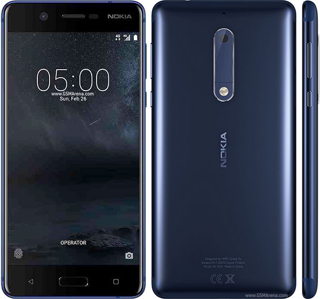 Nokia 5 5.2" 13MP 16GB Snapdragon 430 3000mAh Android 7.1.1 Color Random color Storage Capacity 16GB