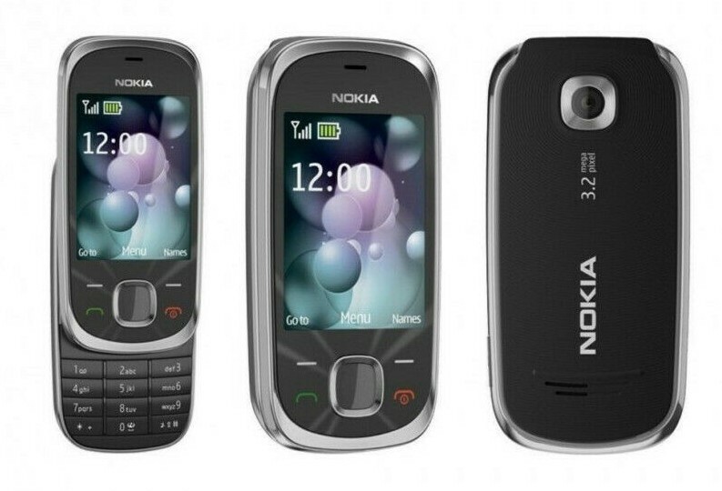 Nokia 7230 - Graphite (Unlocked) Cellular Phone English Arabic Russian Hebrew