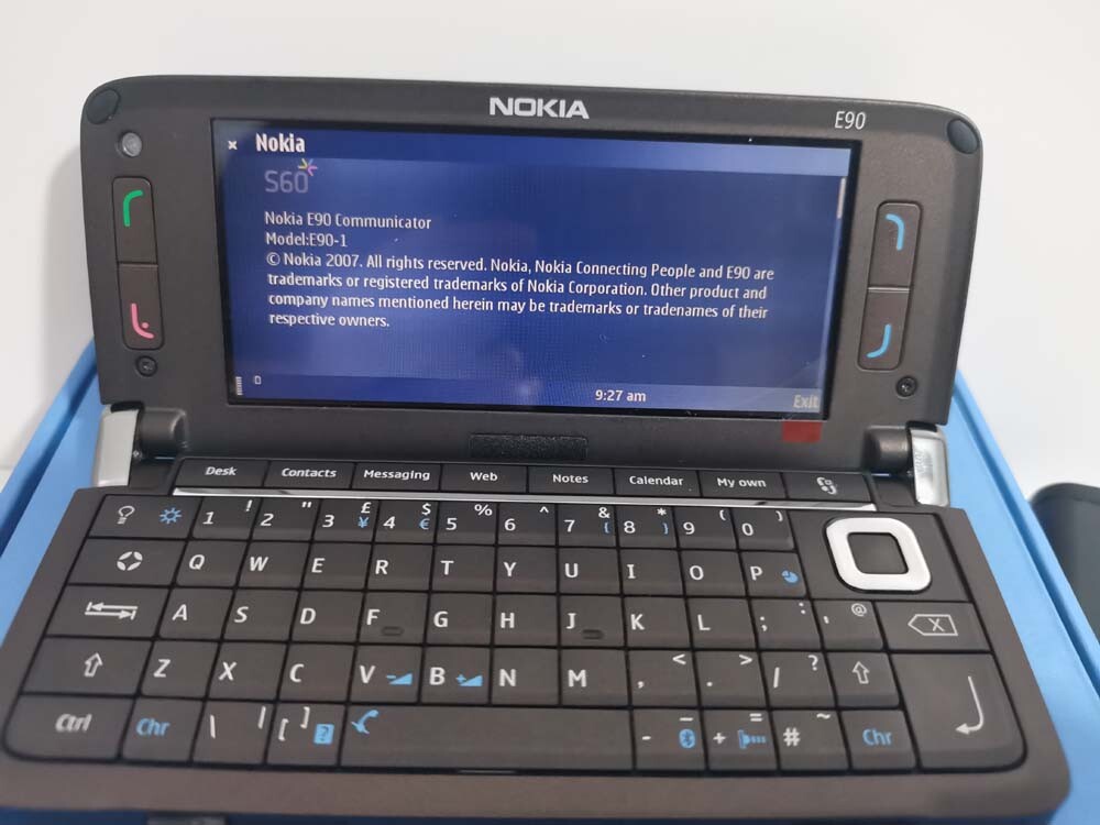 Nokia E Series E90 Communicator Symbian Business KeyboardSmartphone (Unlocked) Battery with 1 battery - Image 6