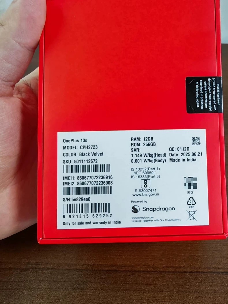 OnePlus 13S 13T 5G 6.32" 50MP 6260mAh Snapdragon OxygenOS 512GB global storage 12+256GB - Image 7