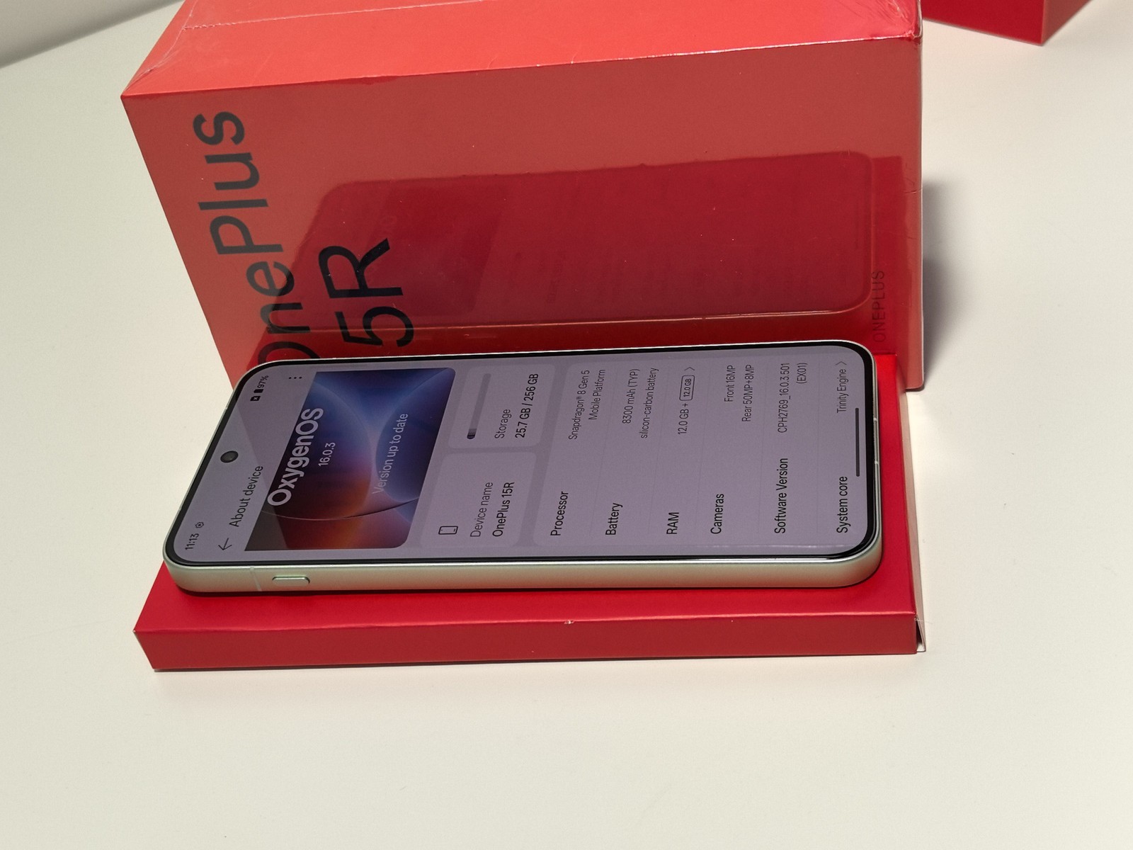 OnePlus 15R 5G 6.83" 50MP OxygenOS 512GB 12GB RAM Global storage 1TB 16GB RAM colors please note in order - Image 7