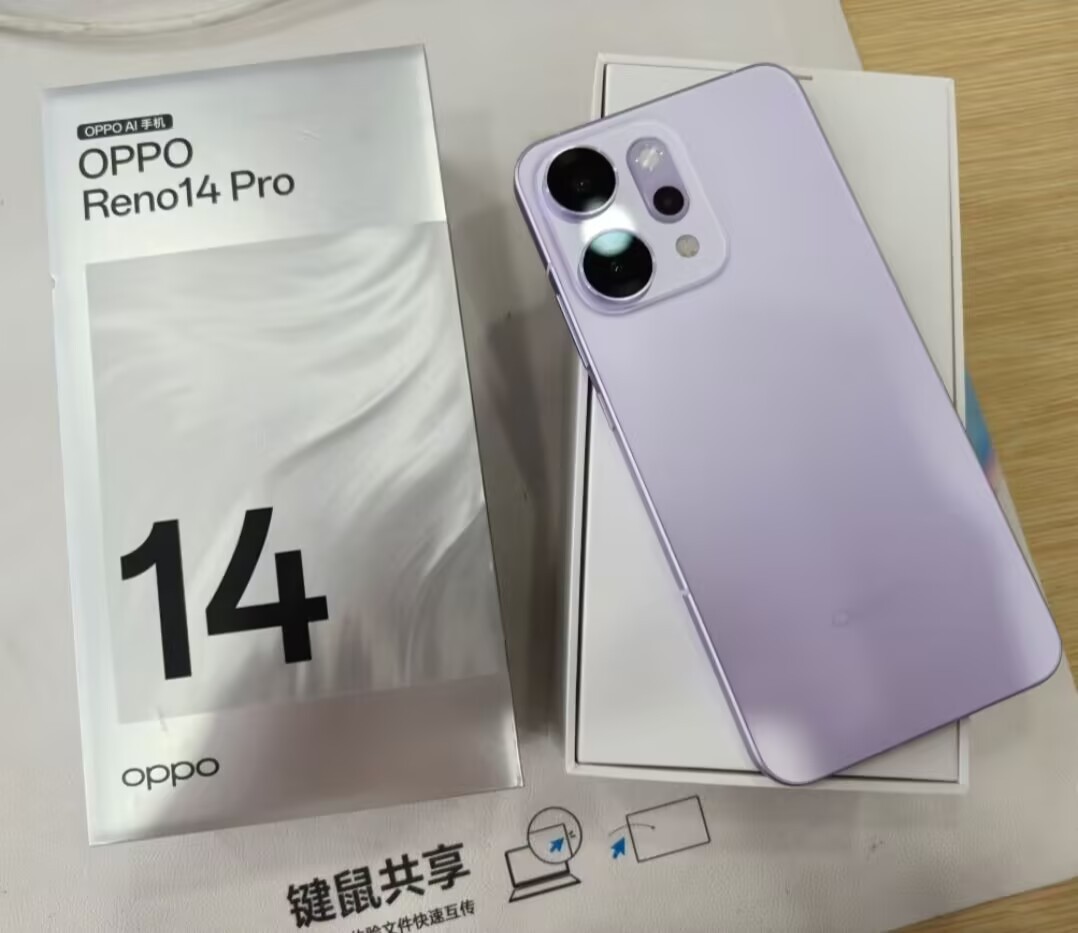 Oppo Reno14 Pro 5G 6.83" 50MP Dimensity 8450 Android 15 6200mAh CN version Storage 16+1TB Color Random color