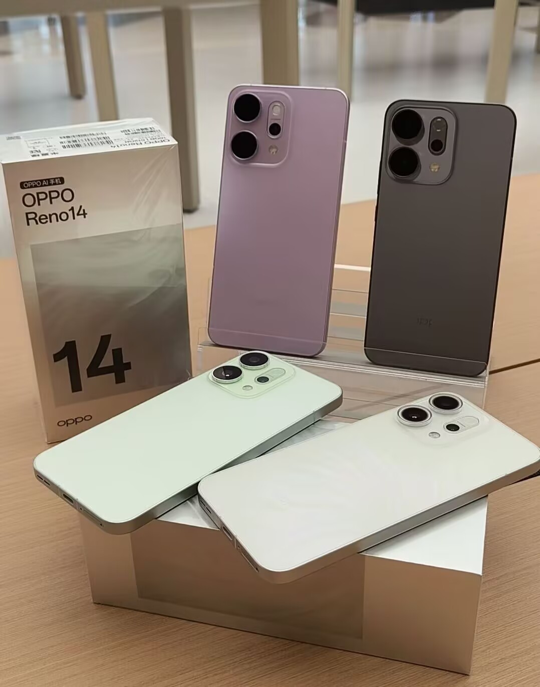 Oppo Reno14 5G 6.59" 50MP Mediatek Dimensity 8350 Android 15 Unlocked 6000mAh Storage 16+1TB - Image 3