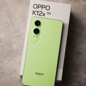 Oppo K12x 5G 6.67" 32MP Mediatek Dimensity 6300 Android 14 5100mAh Color Please note the color Style Mobile phone + charger Storage Capacity 12+512GB