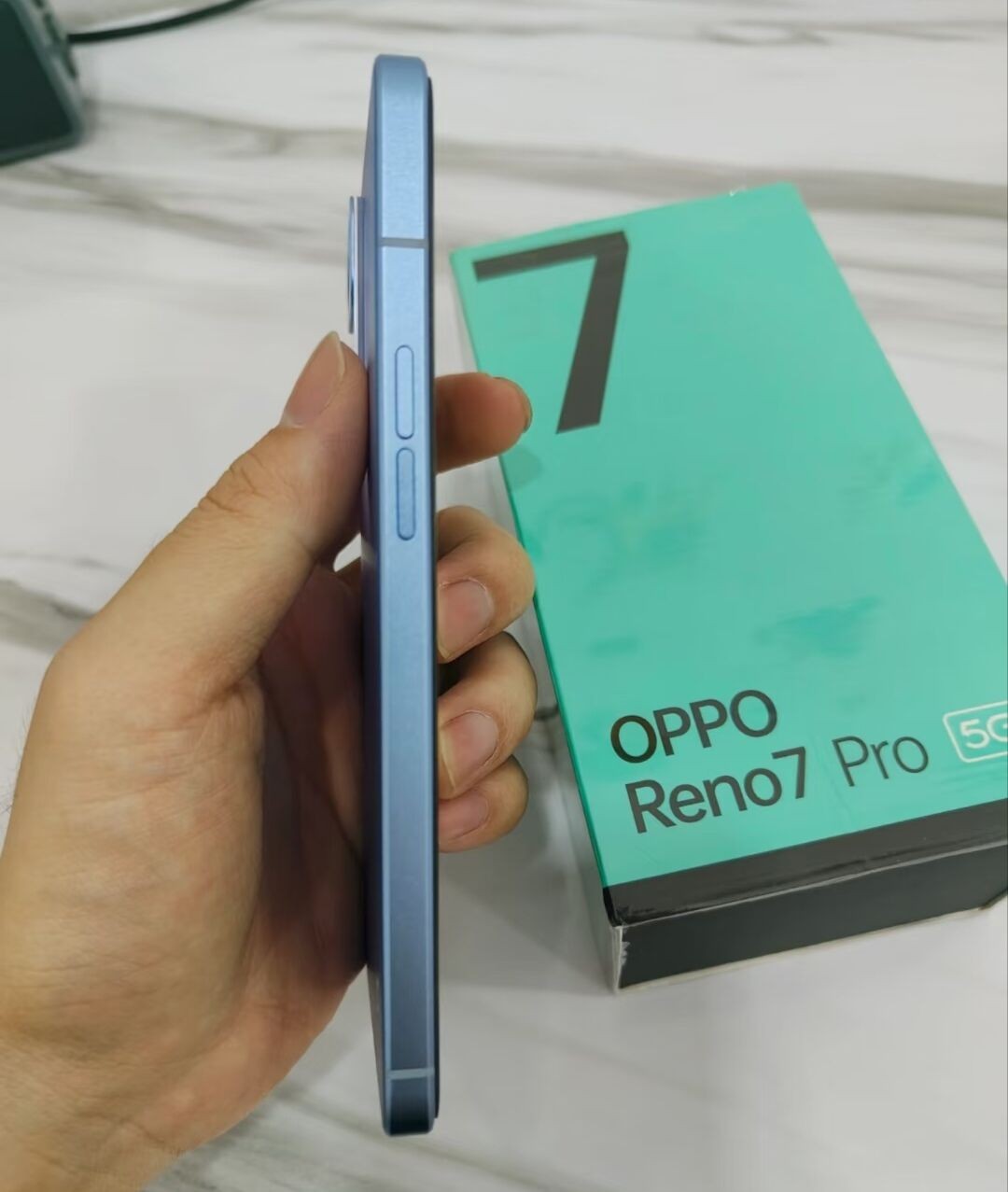 Oppo Reno7 Pro 5G 6.55" 50MP Mediatek Dimensity 1200 Max Android 11 4500mAh Color Please note the color Storage Capacity 12+256GB - Image 4