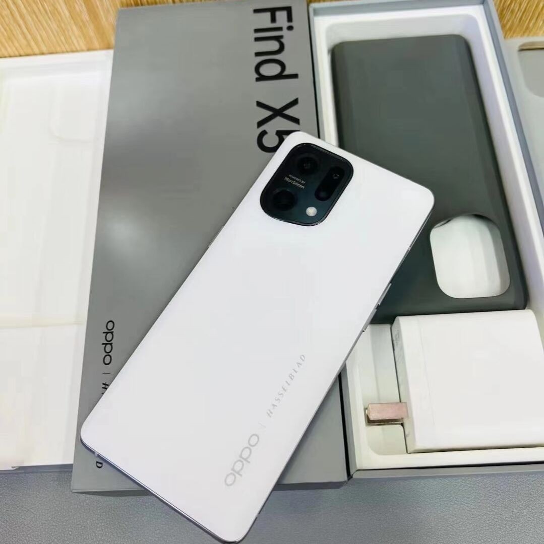 OPPO Find X5 5G 6.55" 50MP 256GB Snapdragon Android 12 CN Version SmartPhone Storage 12GB+256GB bundle description Phone+Charger Color Black - Image 2