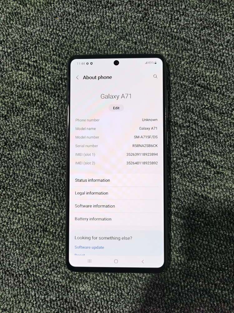 Samsung Galaxy A71 SM-A715F/DSN (Global) 6+128GB Unlocked, 64MP 6.7" sealed Color Random color - Image 5
